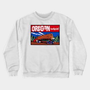 Vintage Oregon Decal Crewneck Sweatshirt